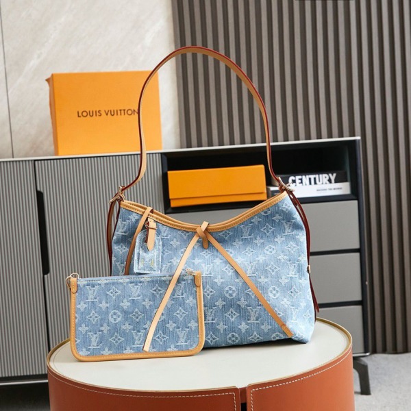 Carry All PM Monogram Denim 29 cm