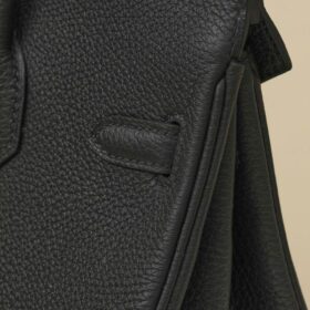 Birkin 25 Togo/Schwarz Gold
