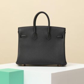 Birkin 25 Togo/Schwarz Gold