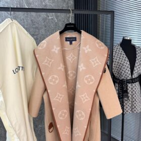 Belted Double Face Kamelbraun