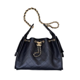 25 Hobo Schwarz/Gold 30cm