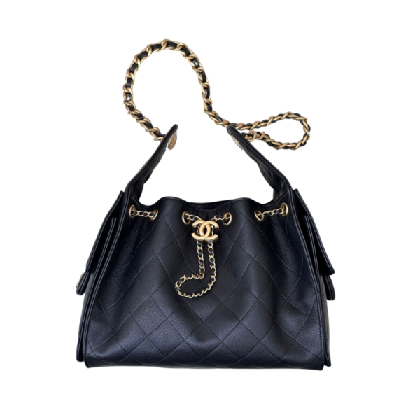 25 Hobo Schwarz/Gold 30cm