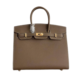 Birkin 25 Etoupe/Epsom Gold