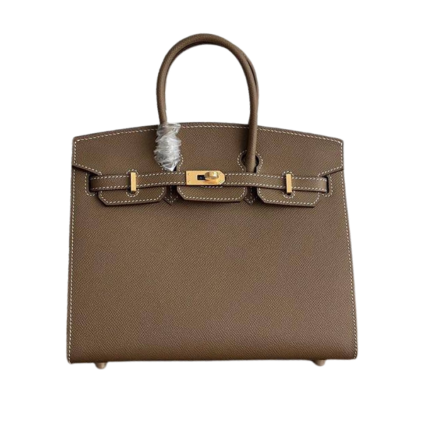 Birkin 25 Etoupe/Epsom Gold