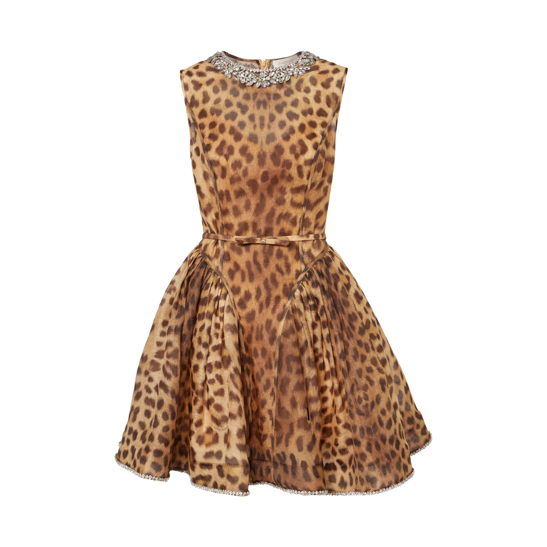 Crush Panelled Mini Dress