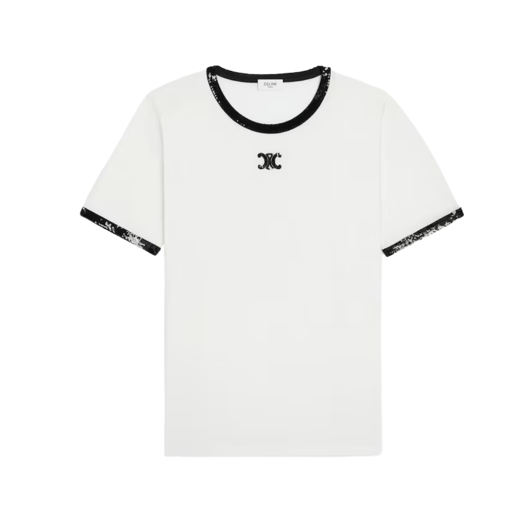 Triomphe Embroidery OFF WHITE / BLACK