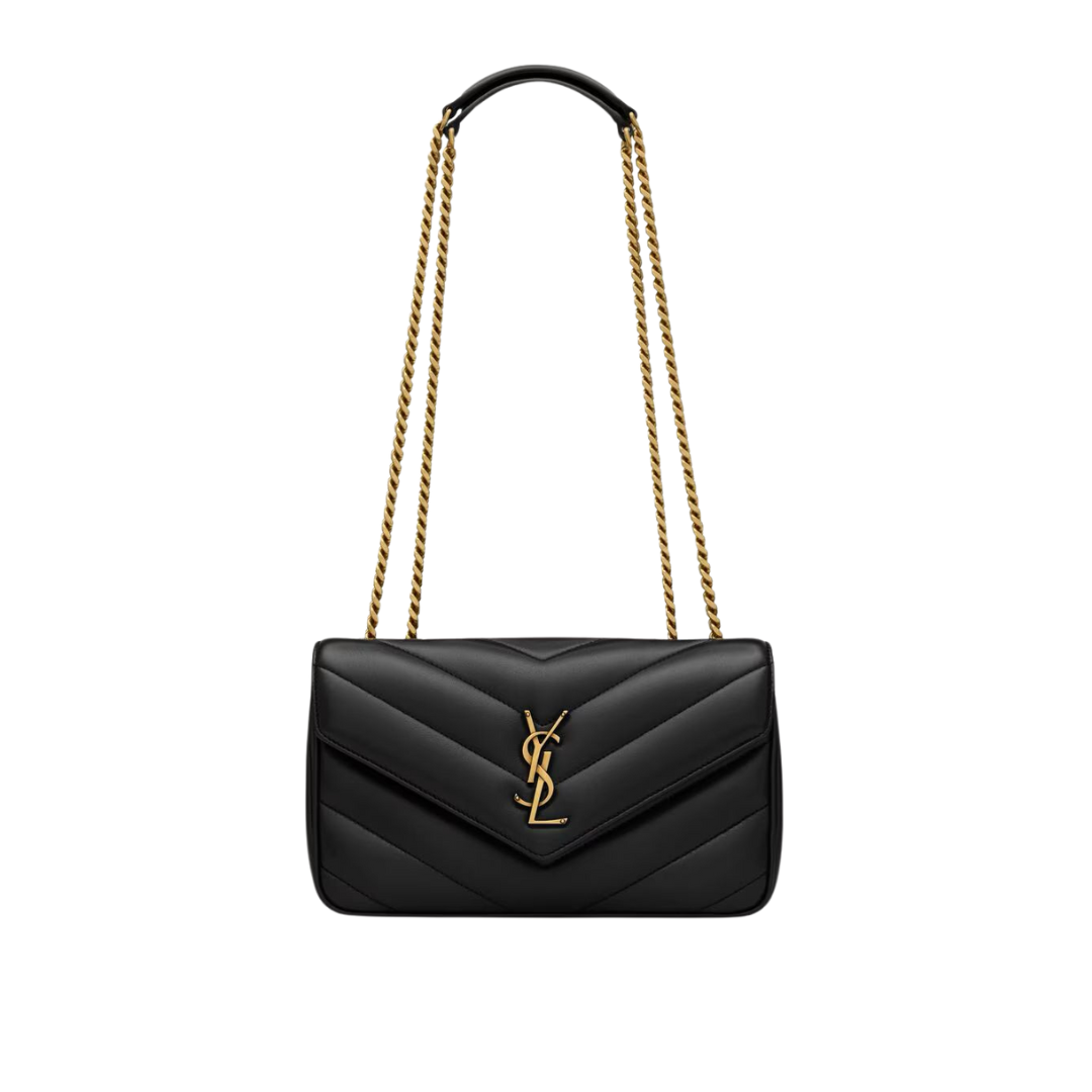 Loulou Medium Schwarz 29 cm