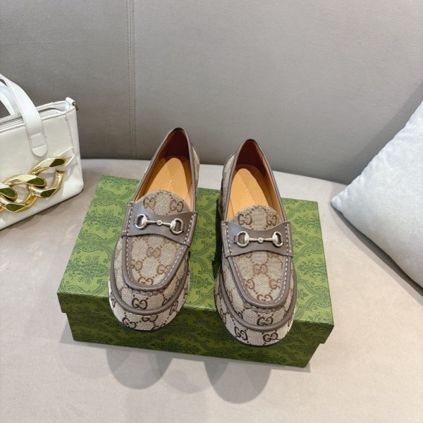 Monogram Wedge Beige 5 cm