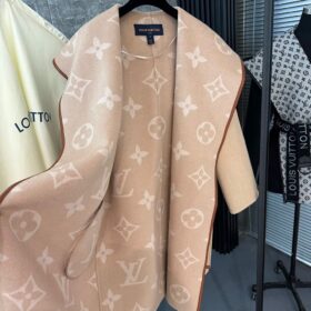 Belted Double Face Kamelbraun