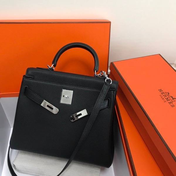 Kelly Togo Schwarz/Silber 28 cm