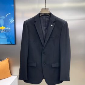 Einreihiger Anzug Schwarz