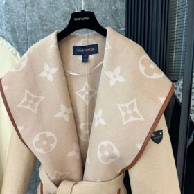 Belted Double Face Kamelbraun