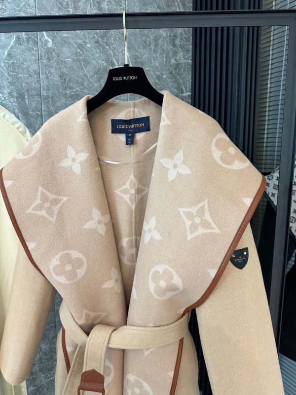 Belted Double Face Kamelbraun