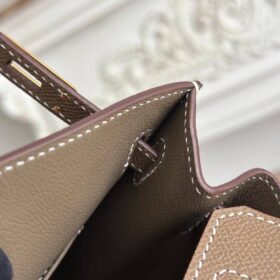 Birkin 25 Etoupe/Epsom Gold