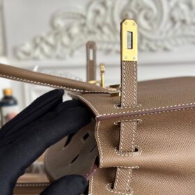 Birkin 25 Etoupe/Epsom Gold