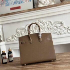 Birkin 25 Etoupe/Epsom Gold