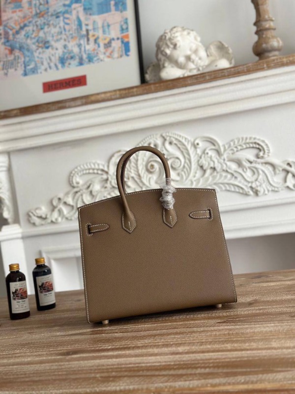 Birkin 25 Etoupe/Epsom Gold