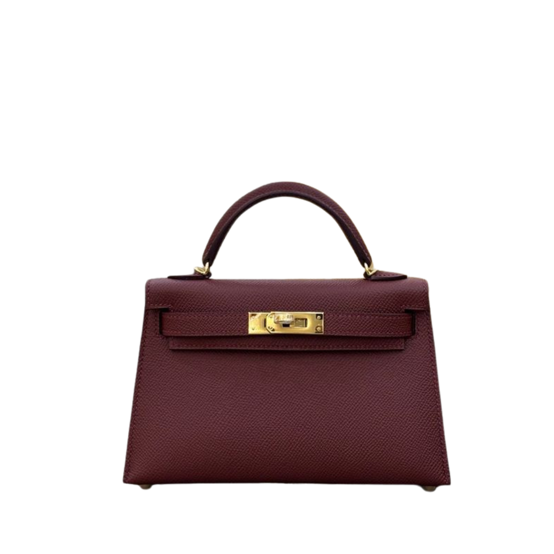 Kelly Epsom Bordeaux 20cm