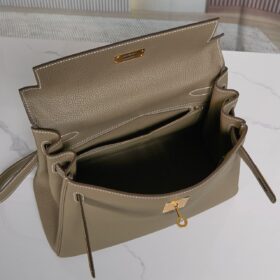 Kelly 28 Togo Gold/Etoupe