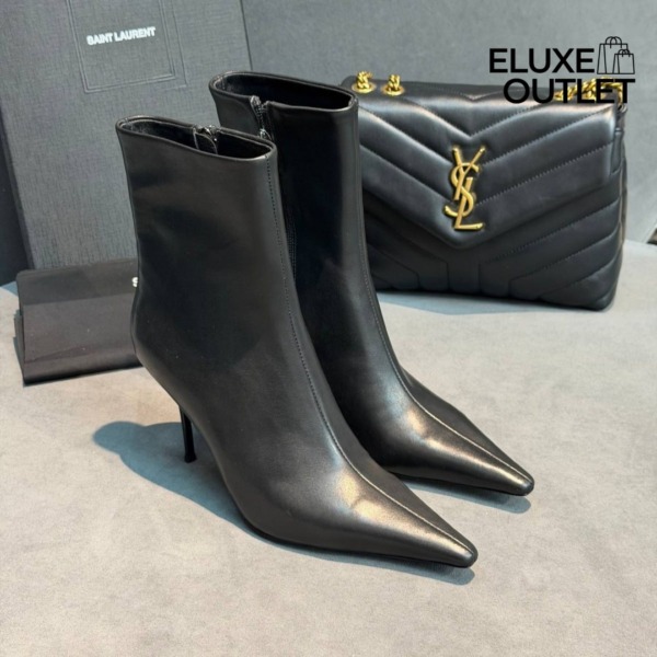 Booties Schwarz 9 cm