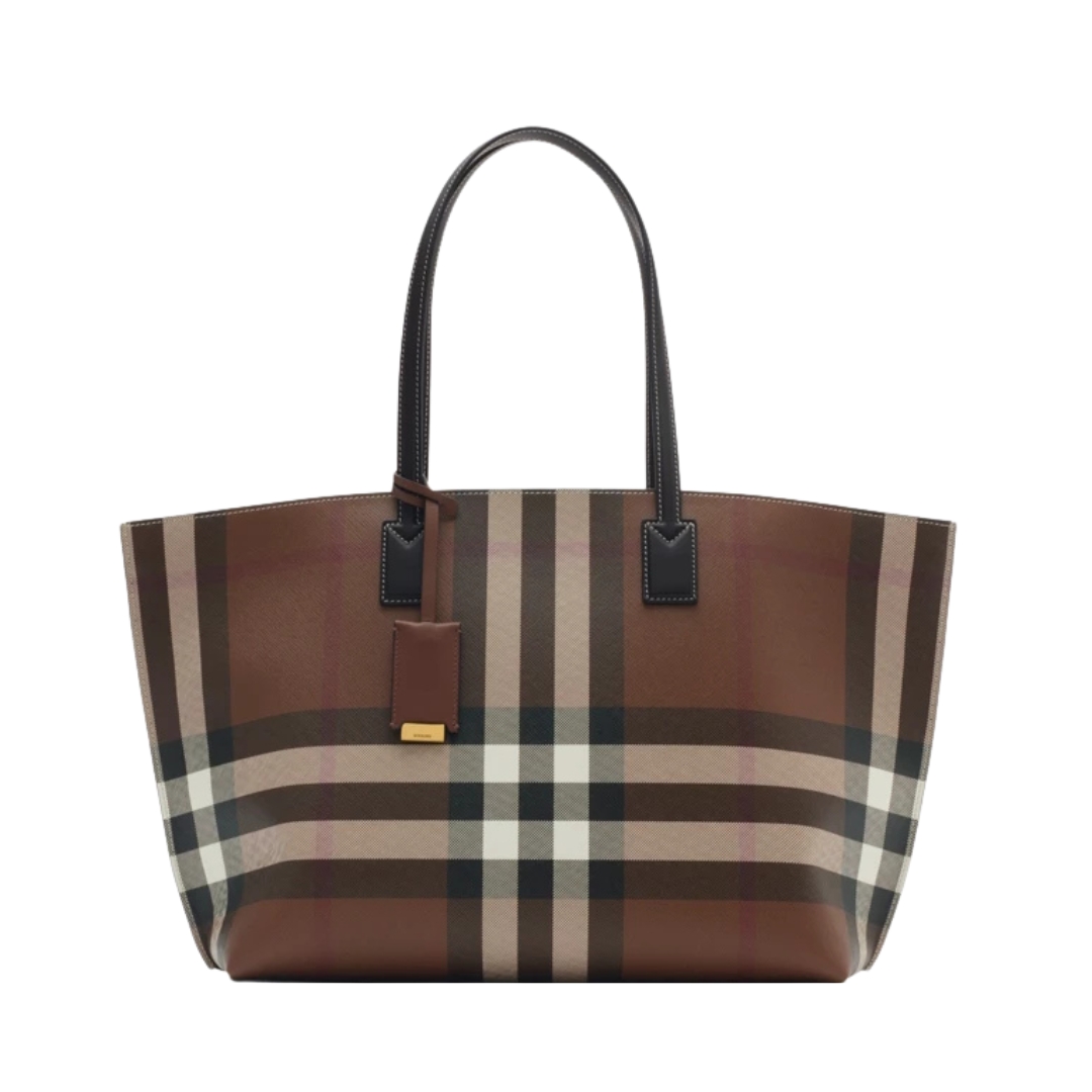 Tote Dunkles Birkenbraun 34 cm