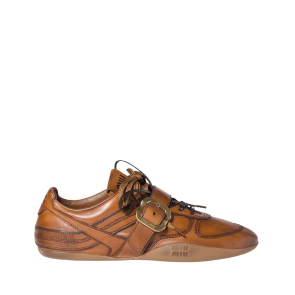 Buckle Leather Braun