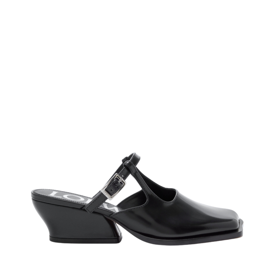 Brushed Calfskin Schwarz 4.5 cm