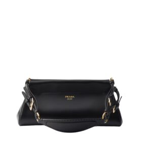 Medium Leather Schwarz 15.5 cm