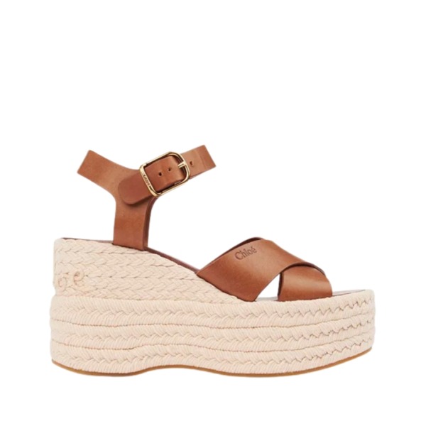 Espadrille Beige/Braun 10.5 cm