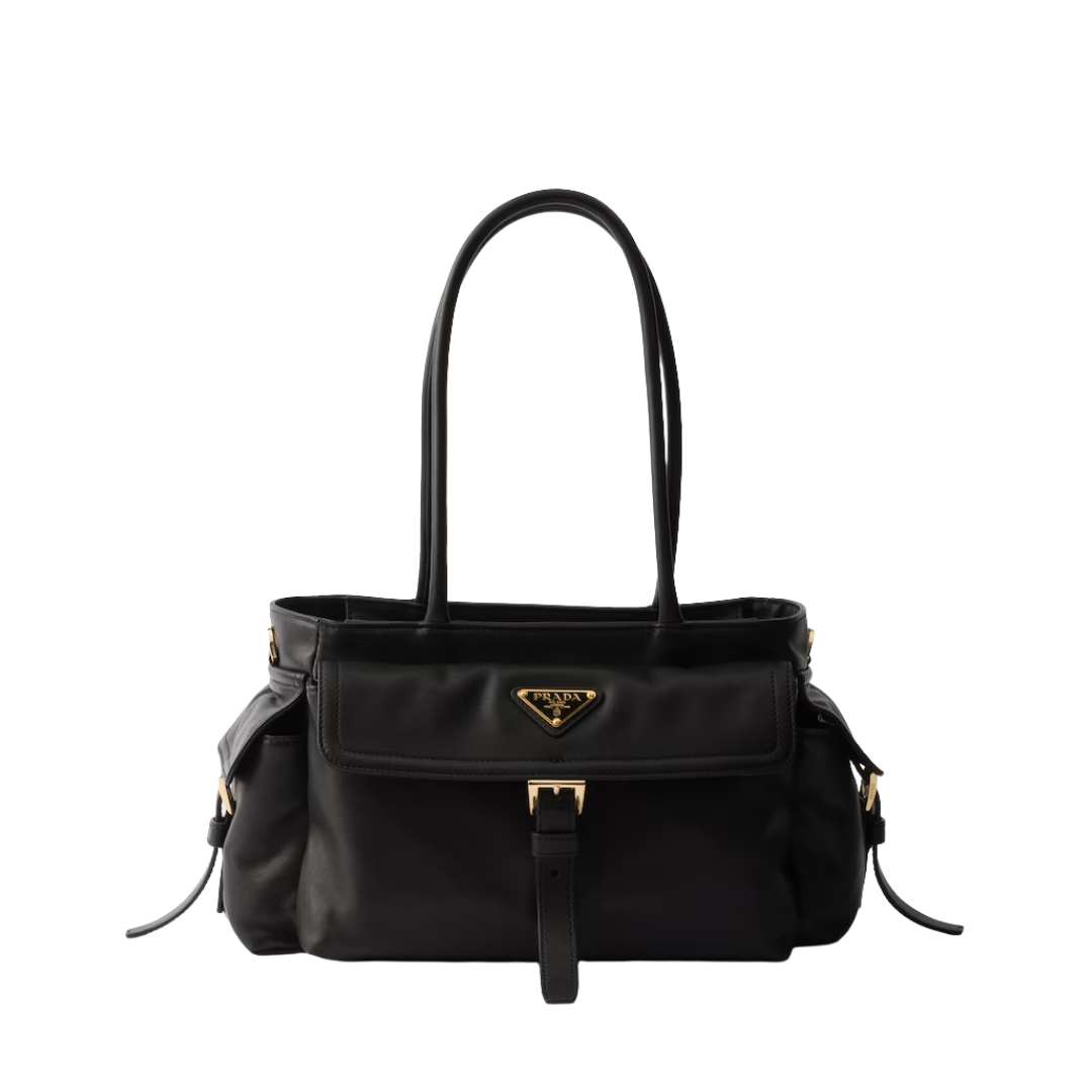Nappa Leather Schwarz 17 cm
