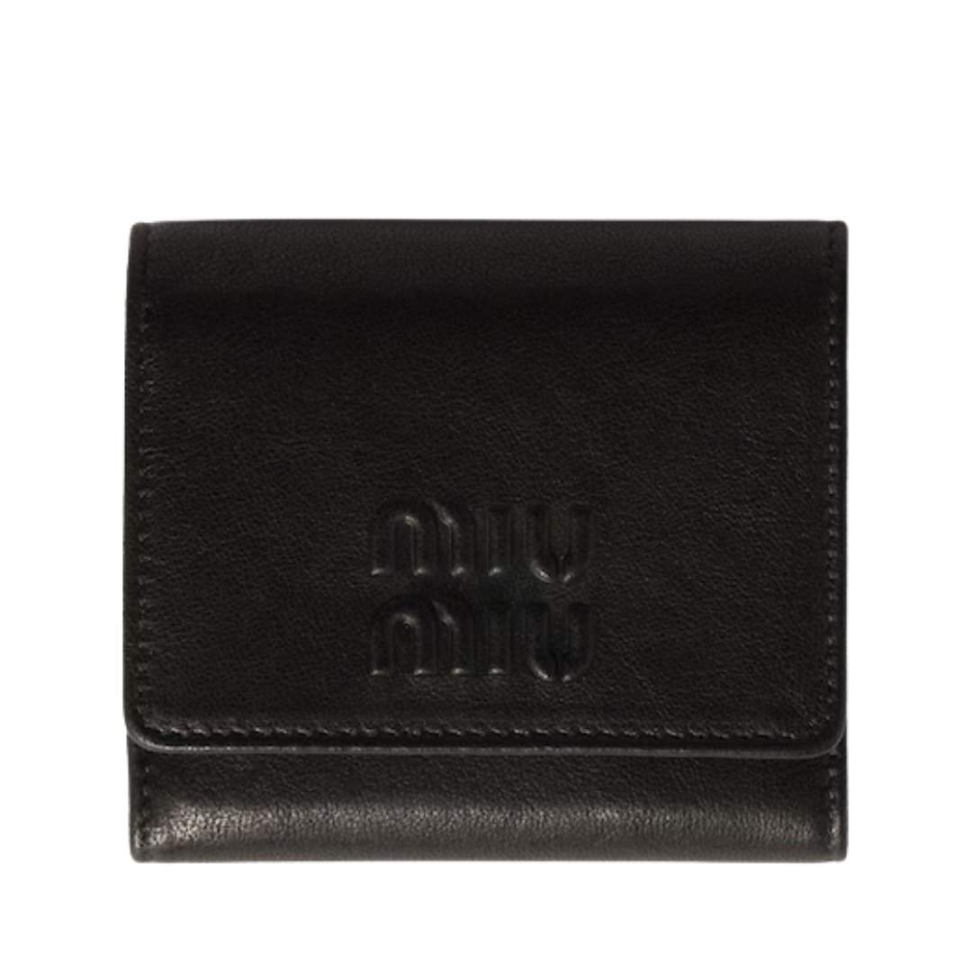 Nappa Leather Schwarz 9 cm