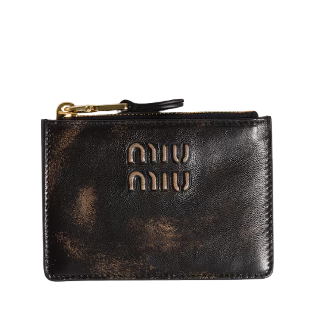 Card Holder Kaffeebraun 8 cm