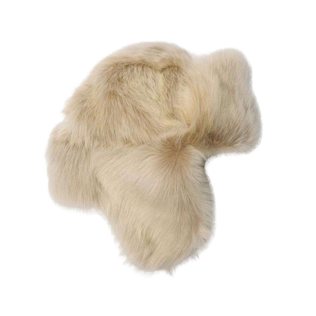 Shearling Trapper Braun