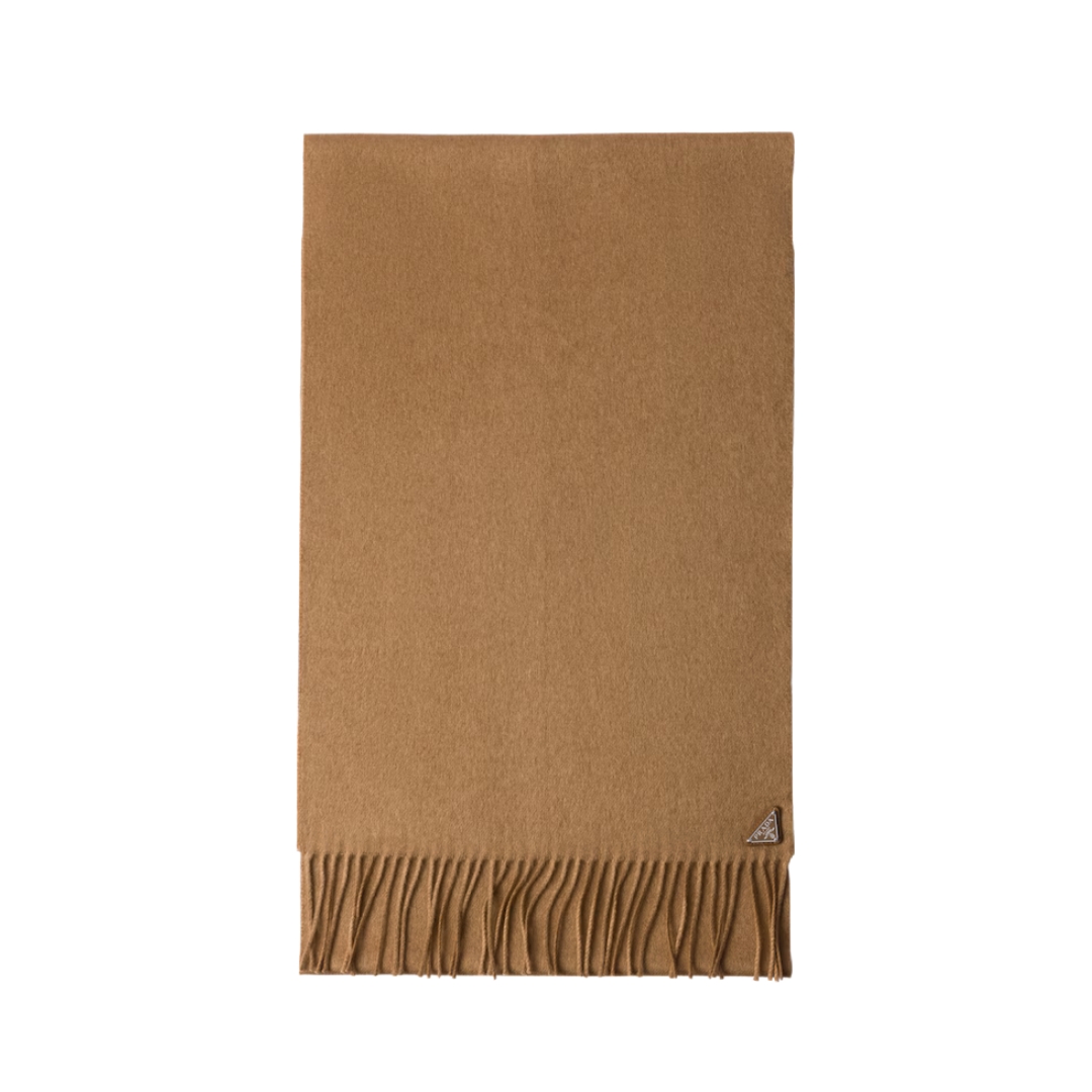 Silk Scarf Braun