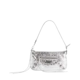 Shoulder Bag Silber 25 cm