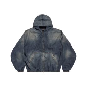 Zip-up Blau