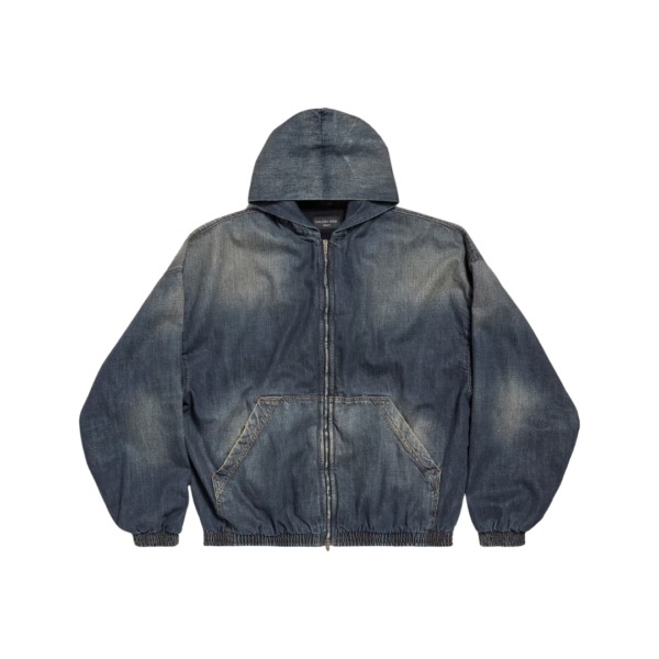 Zip-up Blau