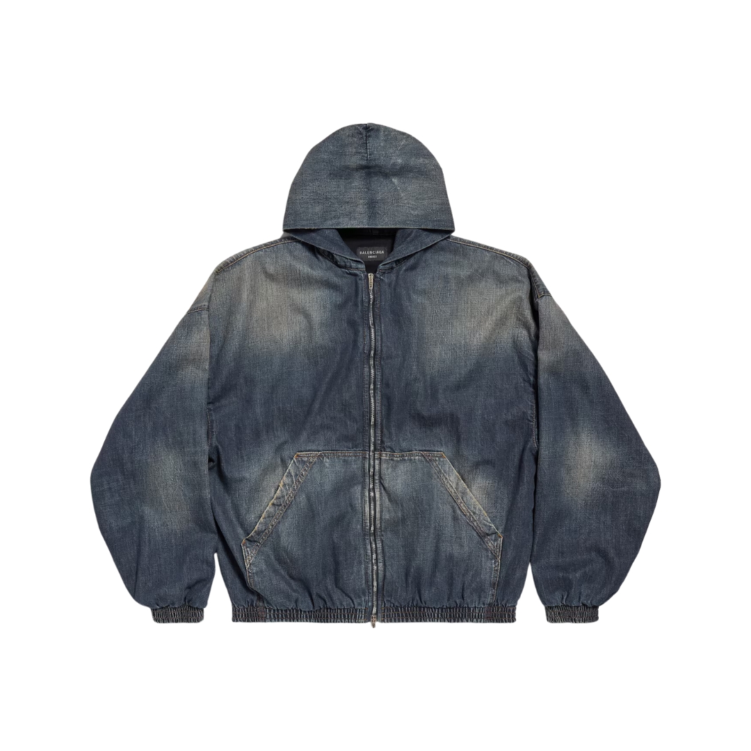 Zip-up Blau