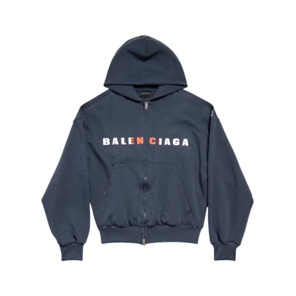 International Zip-Up Blau
