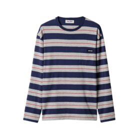 Cotton Jersey Blau/Grau
