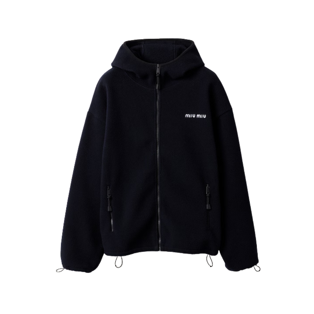 Cotton Fleece Blau