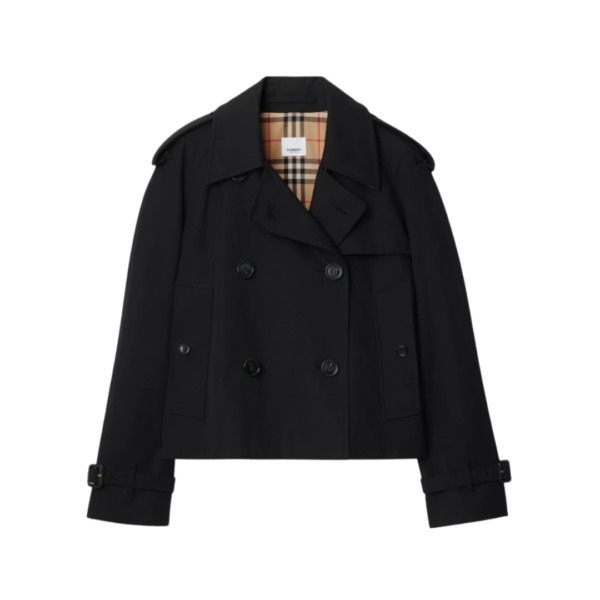 Gabardine Schwarz
