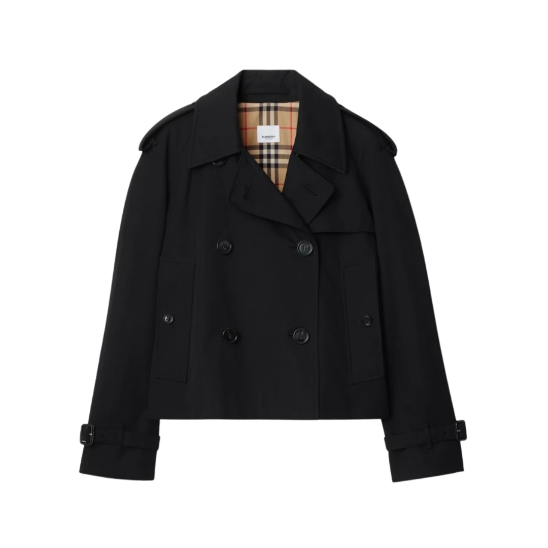 Gabardine Schwarz