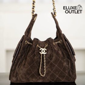 25 Dunkelbraun/Gold 30 cm