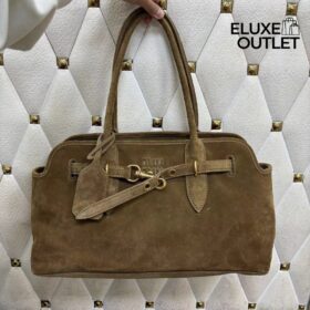 Suede Olivgrün 22.5 cm