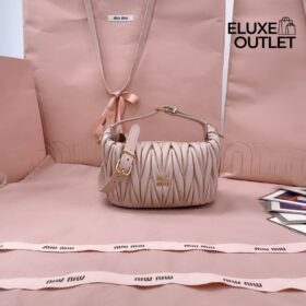 Quilted Nappa Rosa 8.5 cm