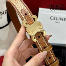 Triomphe Braun/Beige 2.5 cm