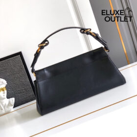 Medium Leather Schwarz 15.5 cm