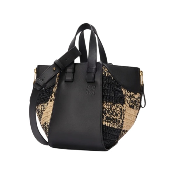Raffia Natur/Schwarz 20.8 cm