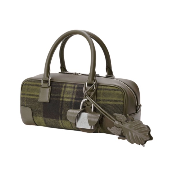 Suede Khaki/Grün 11 cm